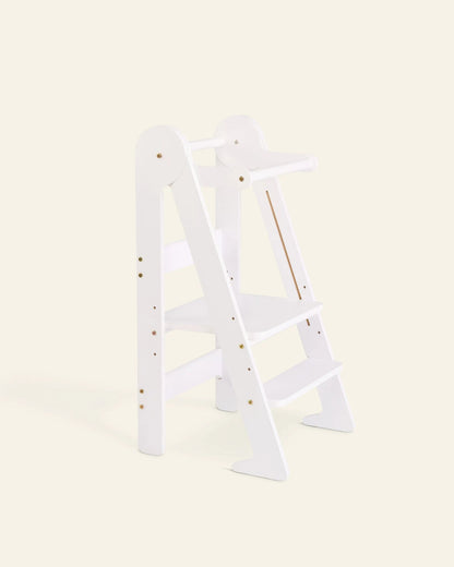Mini Chef learning tower in white