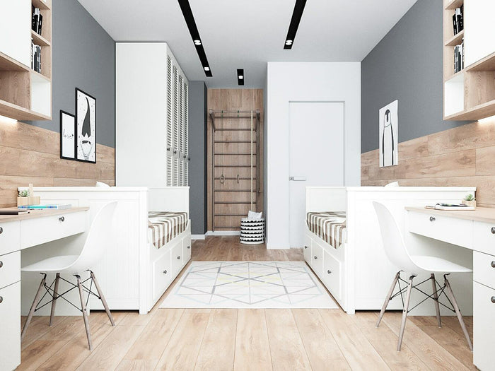 Scandinavian room for two