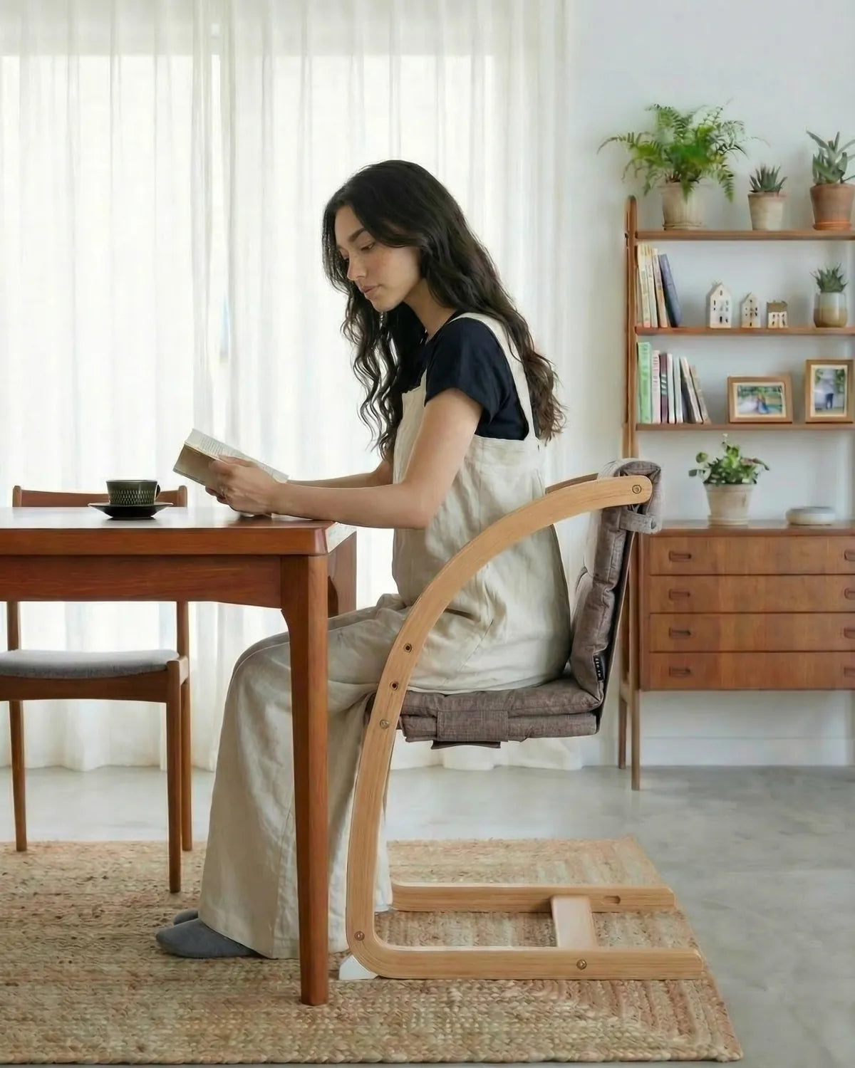 "My special chair, filled with memories - the one I want to sit in even when I've grown up."