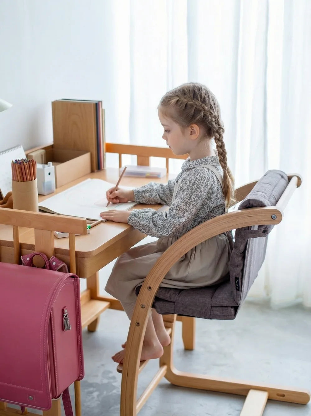 As a learning chair